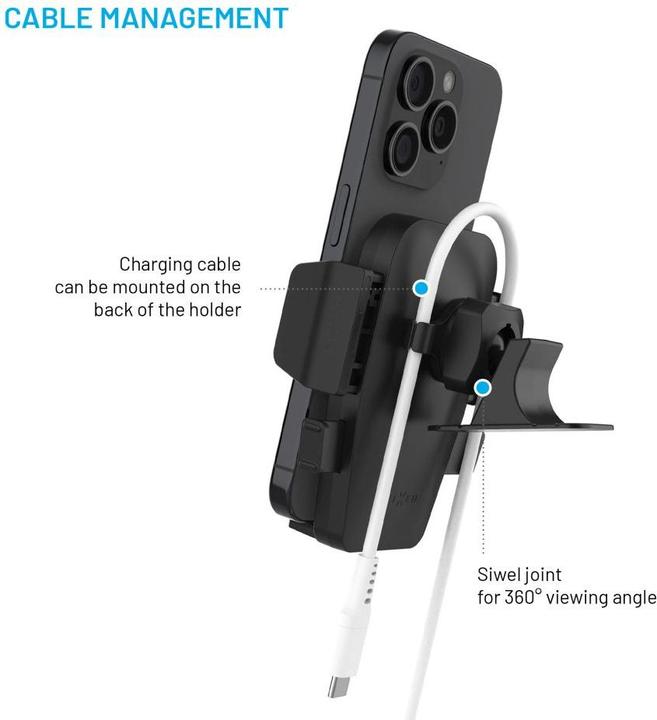 Actual product image Fixed Iconiq Dash, black