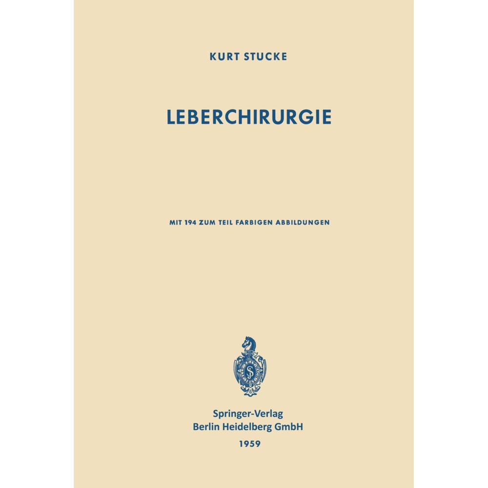 Leberchirurgie, Fachbücher