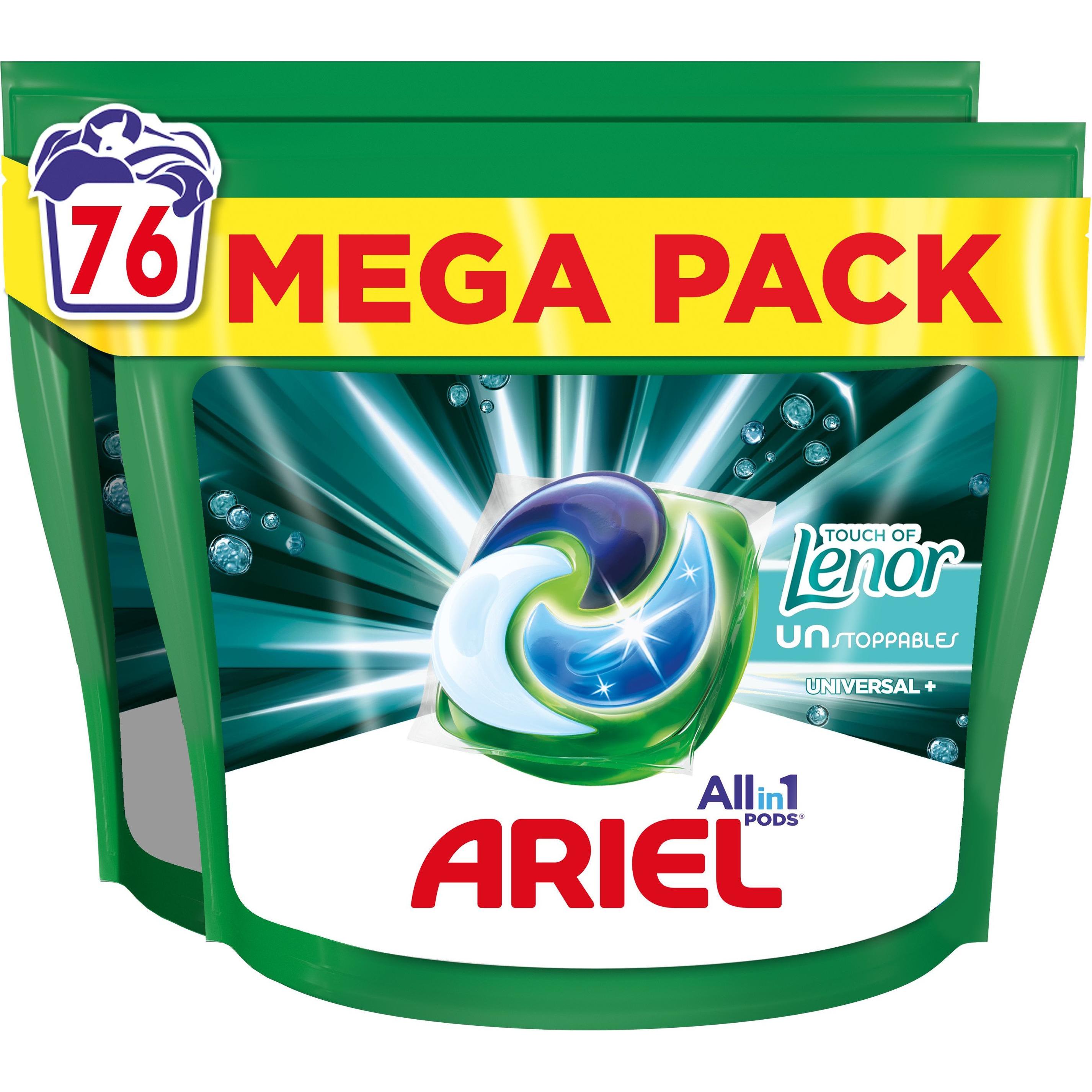 Ariel Universal+, Waschmittel + Textilpflege