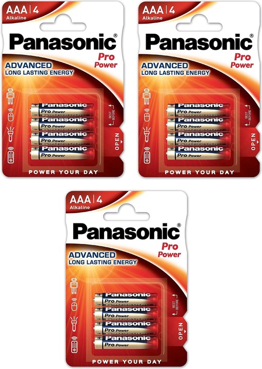 Actual product image Panasonic Pro Power (12 pcs., AAA)