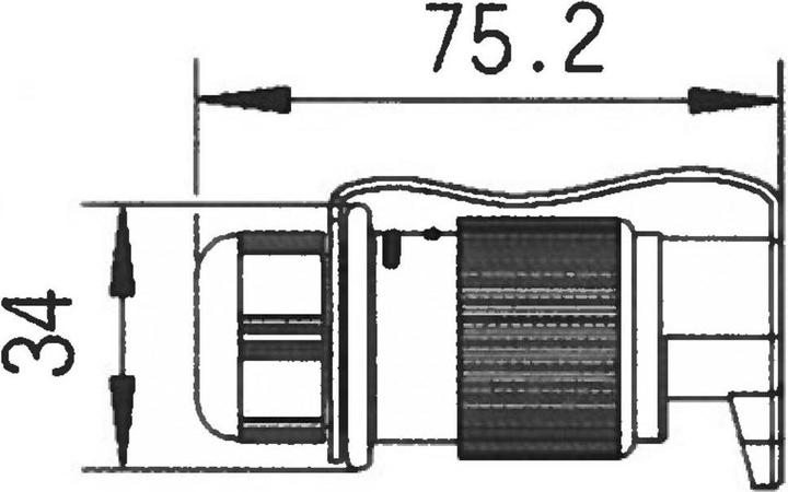 Actual product image BAAS STARTSYSTEM Connector for free mounting