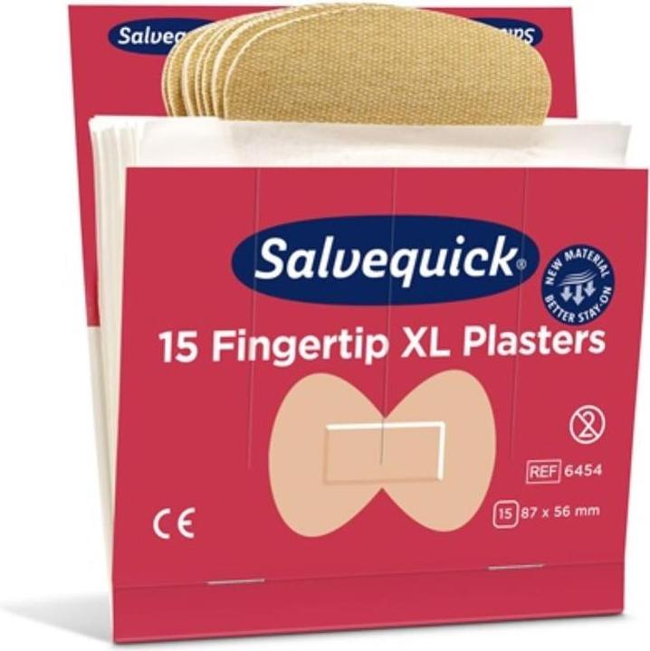 Immagine prodotto Söhngen Ricarica per SALVEQUICK, 6 conf. di cerotti per dita, 15 pezzi ciascuna, conf. (6 x)