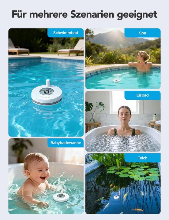 Produktbild GoveeLife Poolthermometer mit App