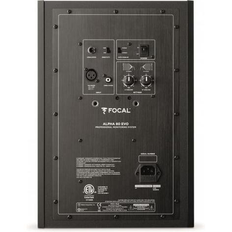 Thumbnail - Focal ALPHA 80 EVO (Aktiv, 1 Stk.), Monitor Lautsprecher, Schwarz