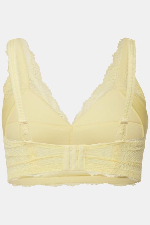 Actual product image Ulla Popken Scalloped Lace Bralette (105 D)