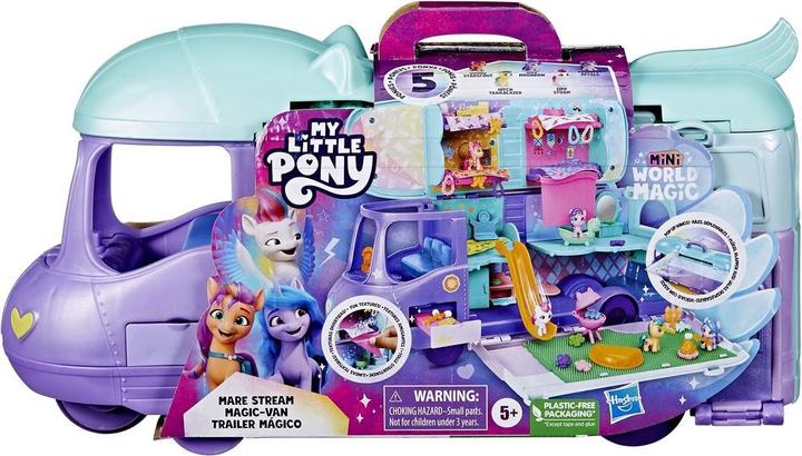 Produktbild My Little Pony Mini World Magic Mare Stream, Wohnmobil Spielset