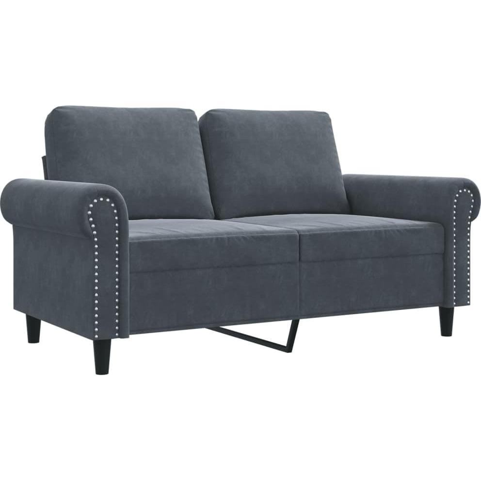 VidaXL, Sofa, 2-Sitzer-Sofa 120 cm Samt (2-Sitzer)