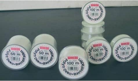 Produktbild Wihedü Perlonfaden 1mm x 50 m weiss (1 Stück)