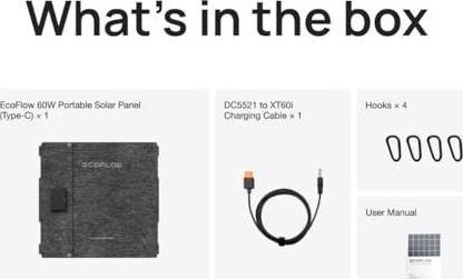 Actual product image EcoFlow Solar panel (60 W, 2 kg)