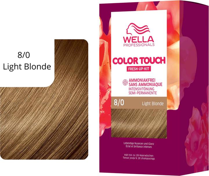 Image du produit Wella Color Touch (8/0 blond clair)