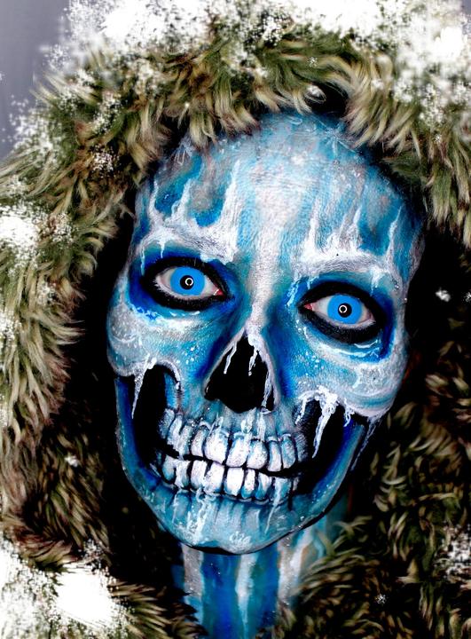 Produktbild Maskworld Aqua Make-up - Schminke silber metallic - Fasching