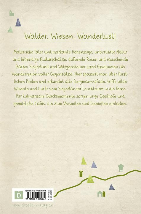 Actual product image Siegerland - Mit Wittgensteiner Land. Wandern für die Seele (German, Salome Hess, Matthias Hess, 2024)