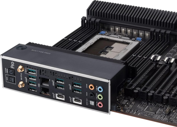 Actual product image ASUS Pro Ws Wrx80e-Sage Se Wifi (sWRX8, AMD WRX80, E-ATX)