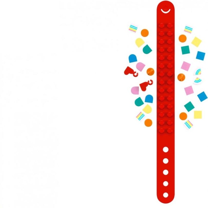 Produktbild LEGO Regenbogen Armband mit Anhängern (41953, LEGO Dots)