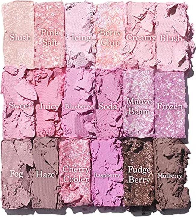 Produktbild Dasique Schattenpalette Vegan und Tierversuchsfrei mit 18 mischbaren Farben (Berry Smoothie Vegan)