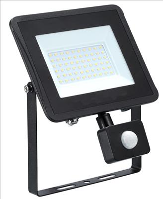 Sylvania Projecteur à détecteur LED 46W noir 4000K (5000 lm, IP65)
