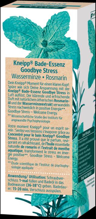 Productafbeelding Kneipp Goodbye Stress Bath Essence (100 ml, Badoliën)