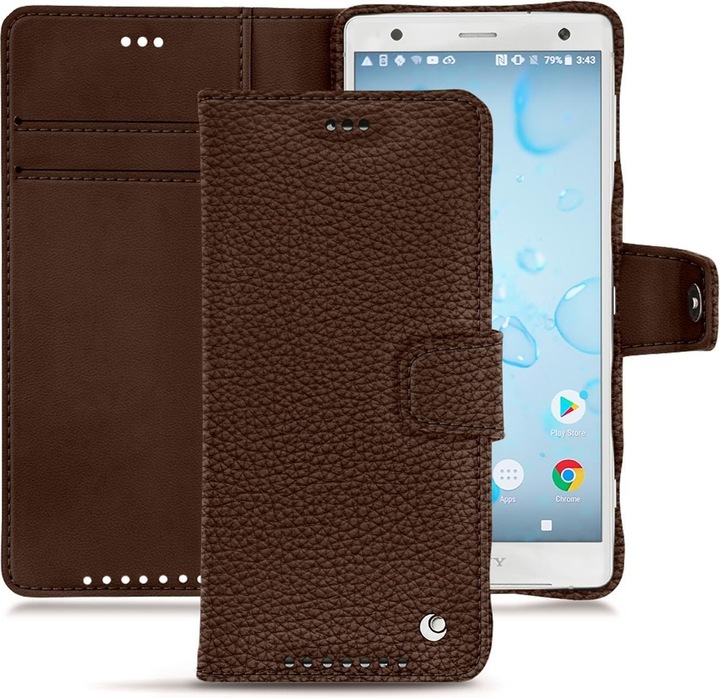 Actual product image Noreve Leather case wallet (Sony Xperia XZ2)