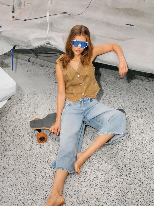 Image du produit Noisy May Lange Jeansshorts (S)