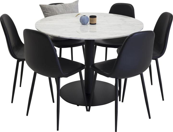 Produktbild Ebuy24 Essgruppe Estelle 77 (7-teilig) (Marmor)