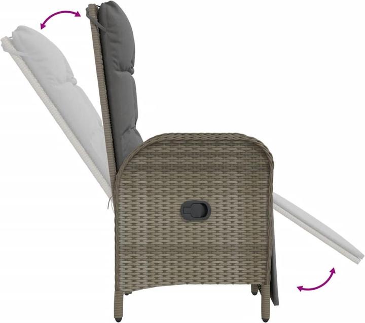Produktbild vidaXL Garten Essgruppe (150 x 90 x 75 cm)