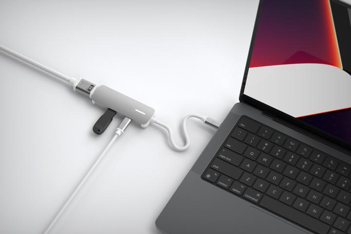 Actual product image LINQ Connects 3in1 USB-C multiport hub (USB-C, 3 ports)