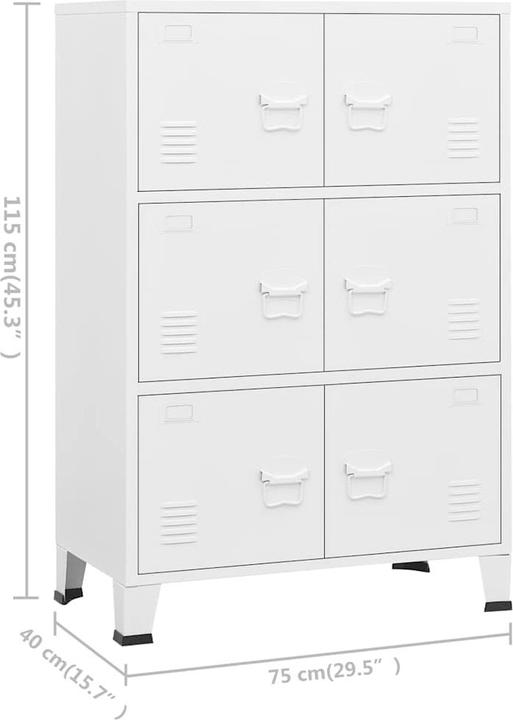 Produktbild VidaXL Kerneels (75 x 40 x 115 cm)