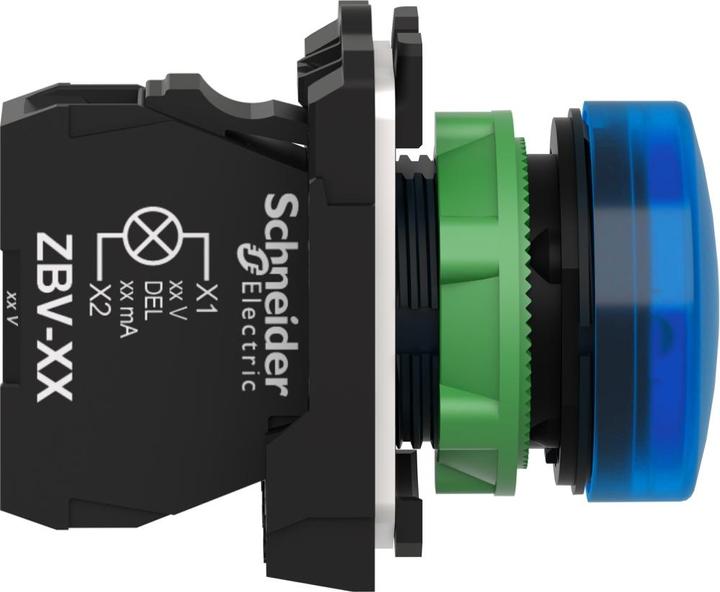 Produktbild Schneider Electric Kontrolllampe LED blau 28Vac/dc