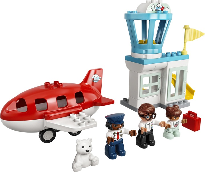 Produktbild LEGO Flugzeug und Flughafen (10961)