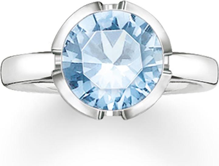 Thomas Sabo Ring syn. Spinell hellblau TR2036-009-31