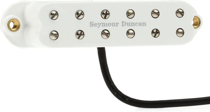 Seymour Duncan Duncan SL59-1b WH Single Coil-Sized Humbuckers for Strat (Instrument pickups)
