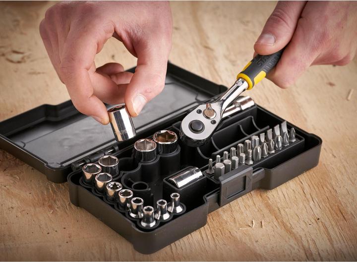 Actual product image Stanley MT compact set, 37 pieces (1/4")