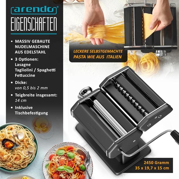Actual product image Arendo Nudelmaschine Pasta Maker