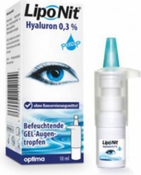 Image du produit Lipo Nit LipoNit Gouttes ophtalmiques GEL 0,3 %. (10 ml, Lipo Nit Collyre en gel 0,3)