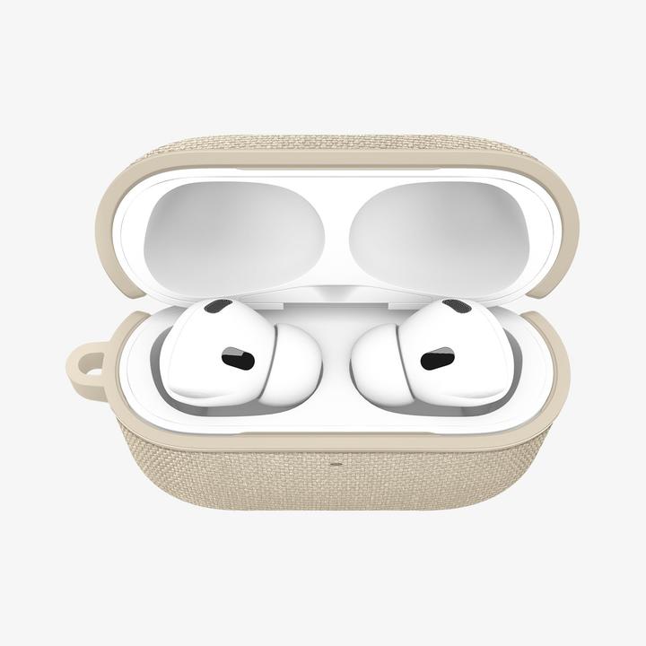 Actual product image Spigen - Urban Fit - Apple AirPods Pro 3 - Dune Beige (Charging case cover)
