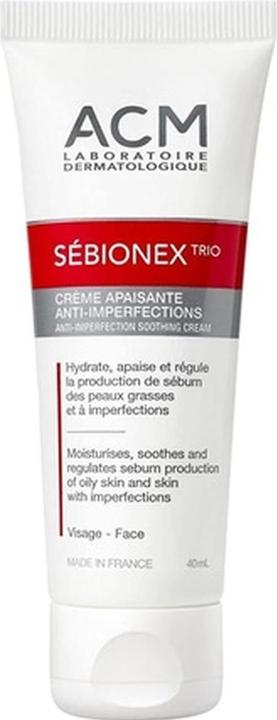 Actual product image ACM Laboratoire Sebionex Trio Anti-Imperfection Soothing Cream 40ml (40 ml)