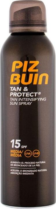Actual product image Piz Buin Tan & Protect (Sun spray, SPF 15, 150 ml)