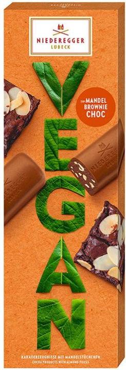 Produktbild Niederegger Vegane Pralinen Mandel Brownie Choc (100 g)