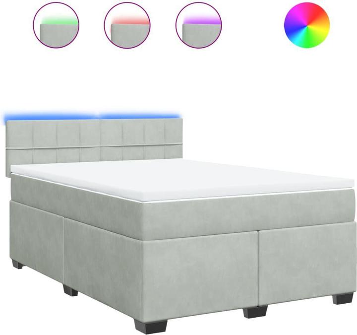 Produktbild vidaXL Boxspringbett (140 x 200 cm)