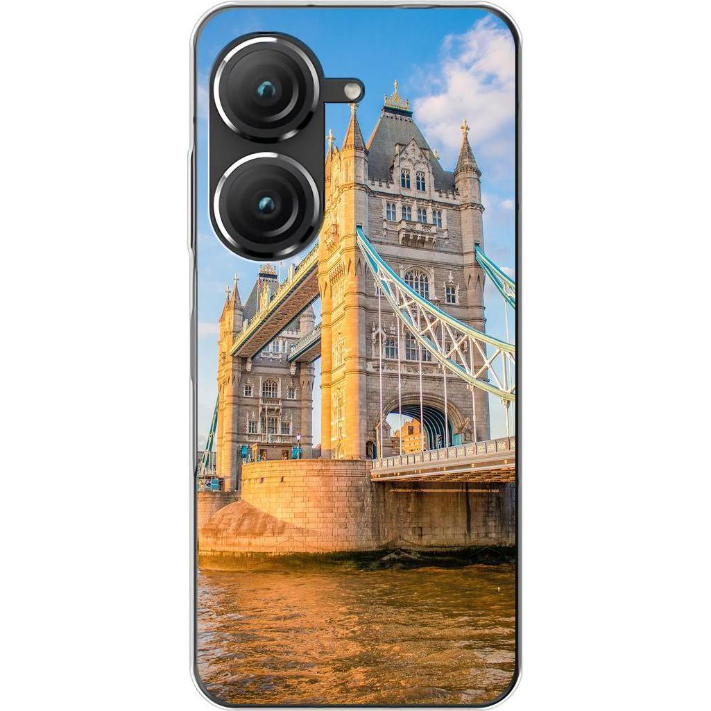 König Design Hülle Handy Schutz für Asus Zenfone 9 Case Cover Tasche Bumper Etuis TPU Neu (Asus Zenfone 9), Smartphone H...