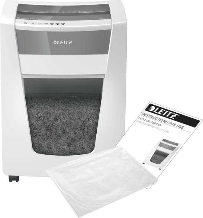 Productafbeelding Leitz Papiervernietiger IQ Office Pro P5 deeltjesversnipperaar 30 (Microcut)