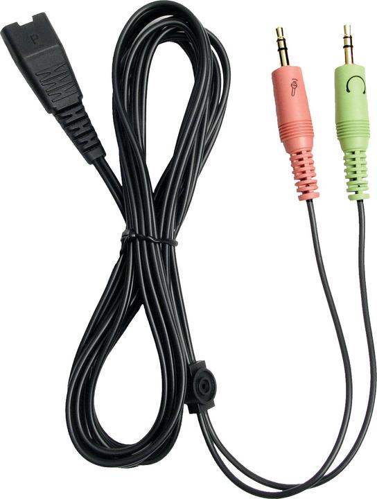 VXI Cable QD1030-G, QD to 2x 3, 5mm jack