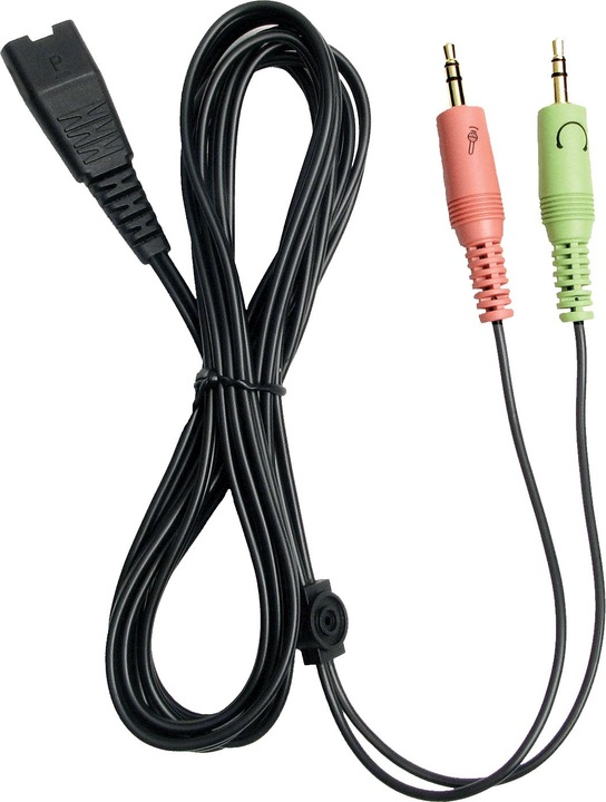 Produktbild VXI Kabel QD1030-G, QD auf 2x 3, 5mm Klinke
