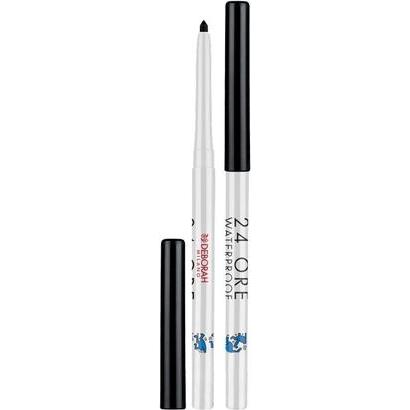 Deborah Milano, Eyeliner + Kajal, 24Ore Waterproof Eye Pencil Haring Black
