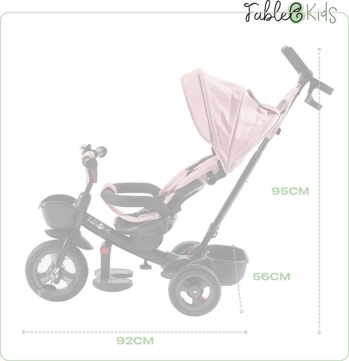 Actual product image FableKids Tricycle
