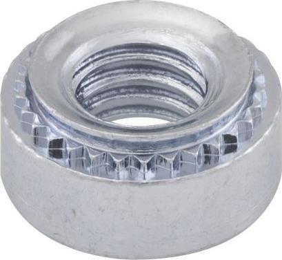 Actual product image Marktech Press-in nut Press-in fastener M6 for sheet metal up to 1 mm, galvanised steel (M6)