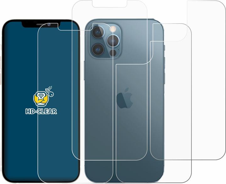 Actual product image BROTECT Screen Protector Clear (2 Piece, Apple iPhone 12 Pro Max)
