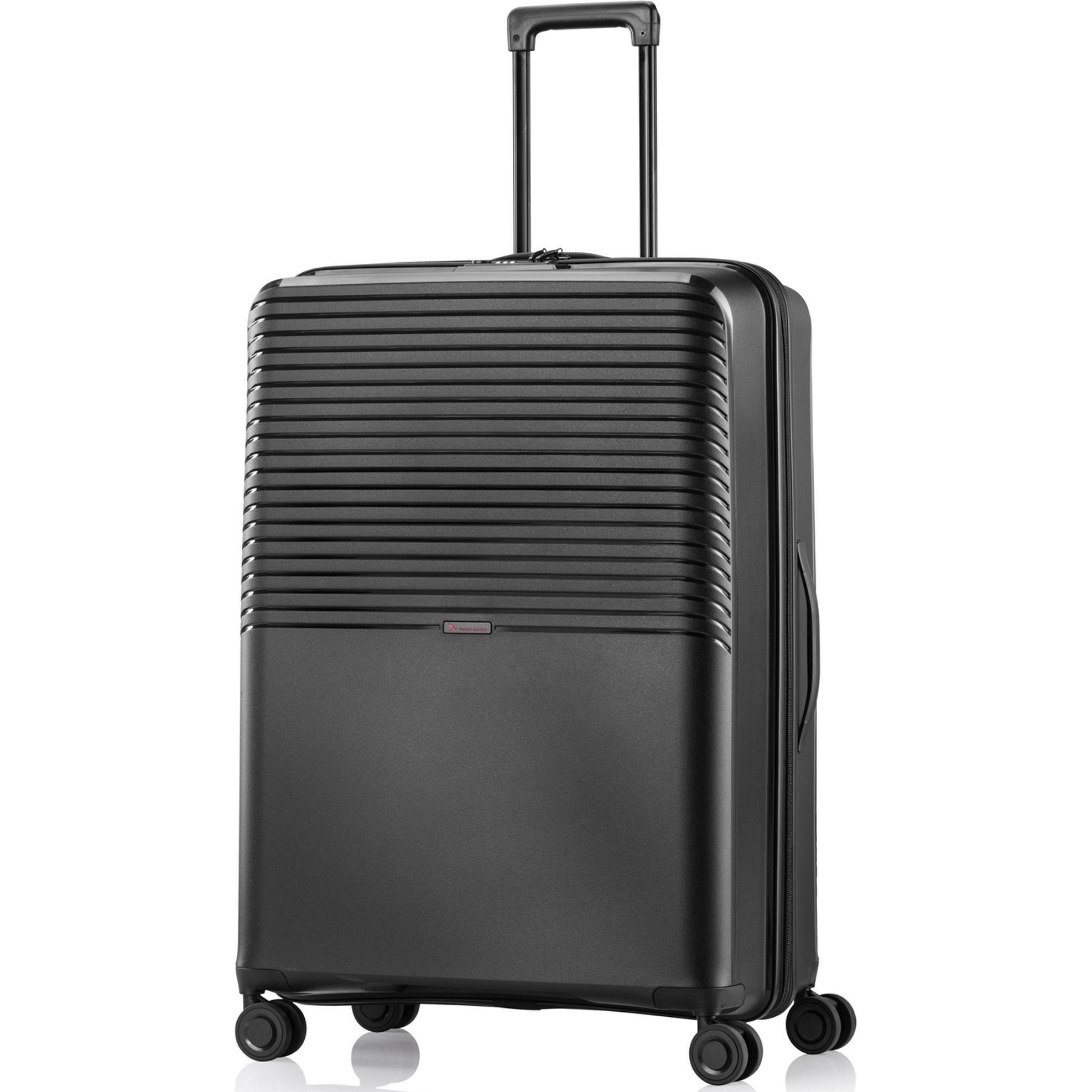 Pack Easy, Koffer, Jet, Schwarz, (137 l, L (90 - 115l))