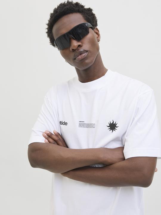 Image du produit Jack & Jones Gedruckt Rundhalsausschnitt T-shirt T-shirt (M)