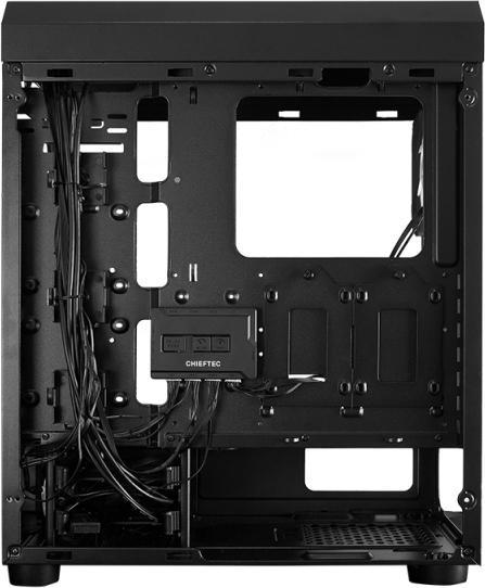 Produktbild Chieftec Scorpion III (schwarz, Tempered Glass) (ATX, mATX, Mini-ITX)